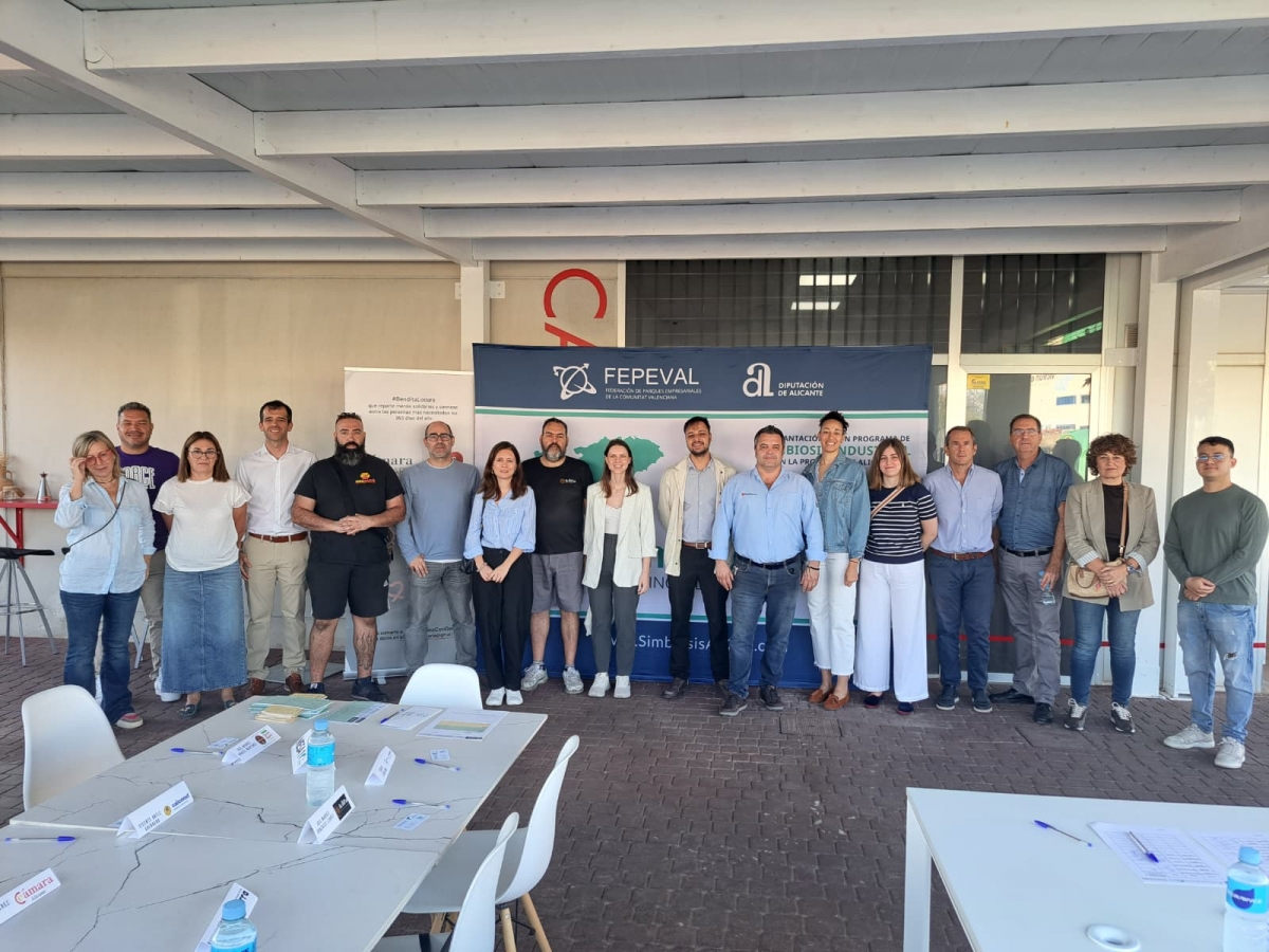 El polígono Riodel (Mutxamel) traza su hoja de ruta hacia la economía circular con 131 sinergias