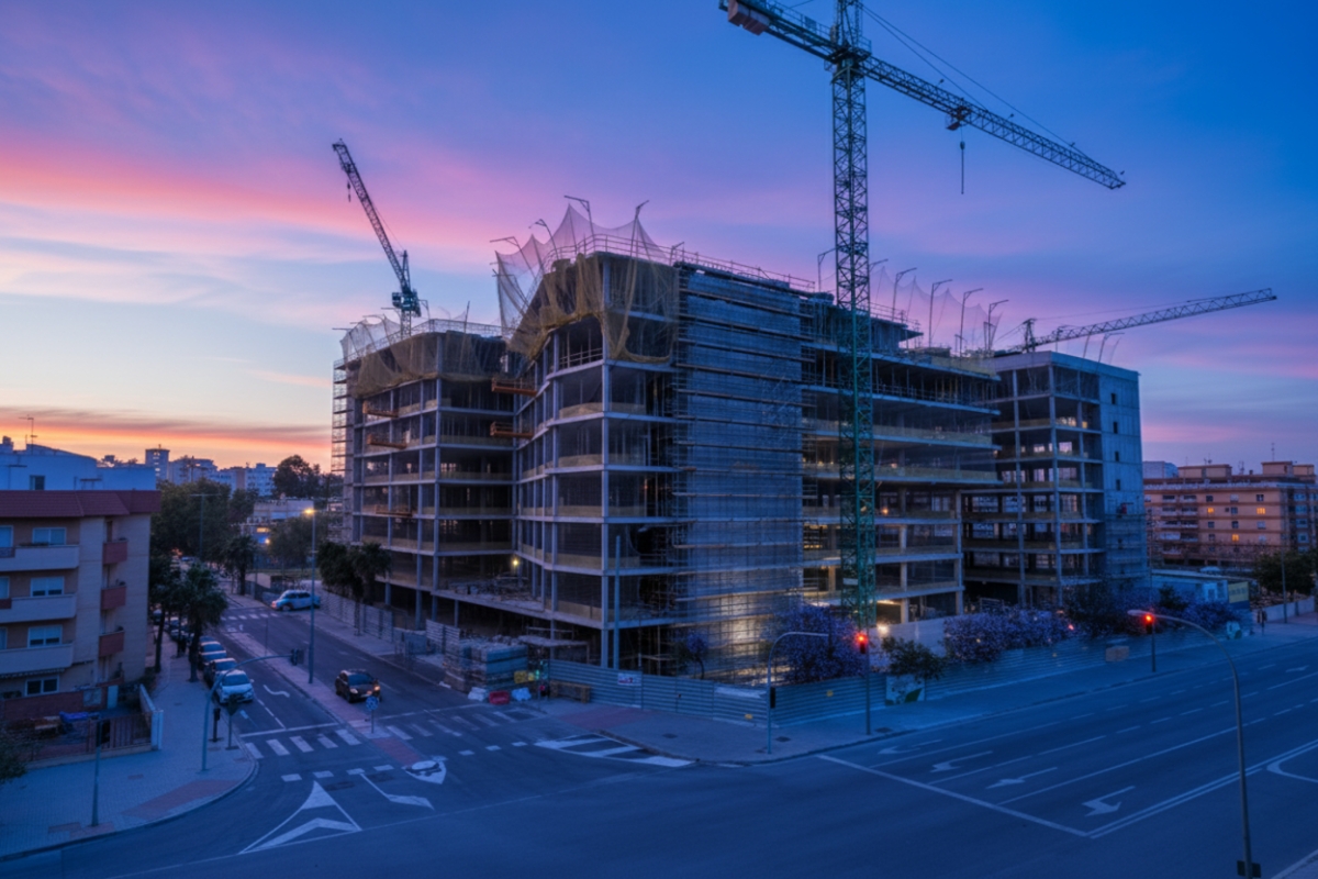 Así avanza la Ciudad de la Justicia de Alicante: llega la hora de su fachada y sus interiores