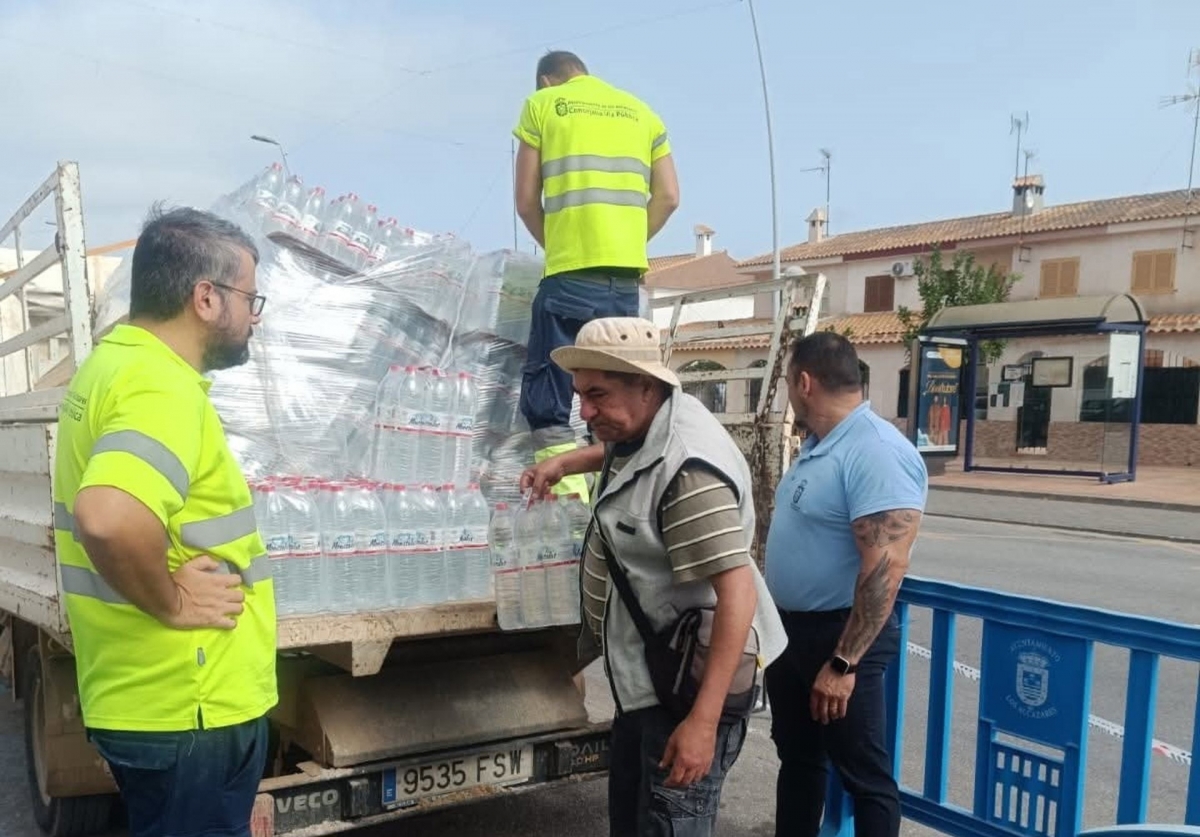 Los Alcázares pide que Canales del Taibilla pague los gastos generados por la falta de agua potable