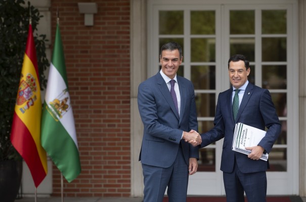 Moreno Bonilla sale de Moncloa 