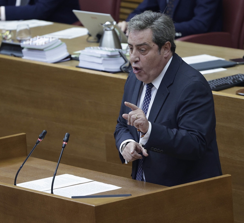 El síndic de Vox en Les Corts, José María Llanos.