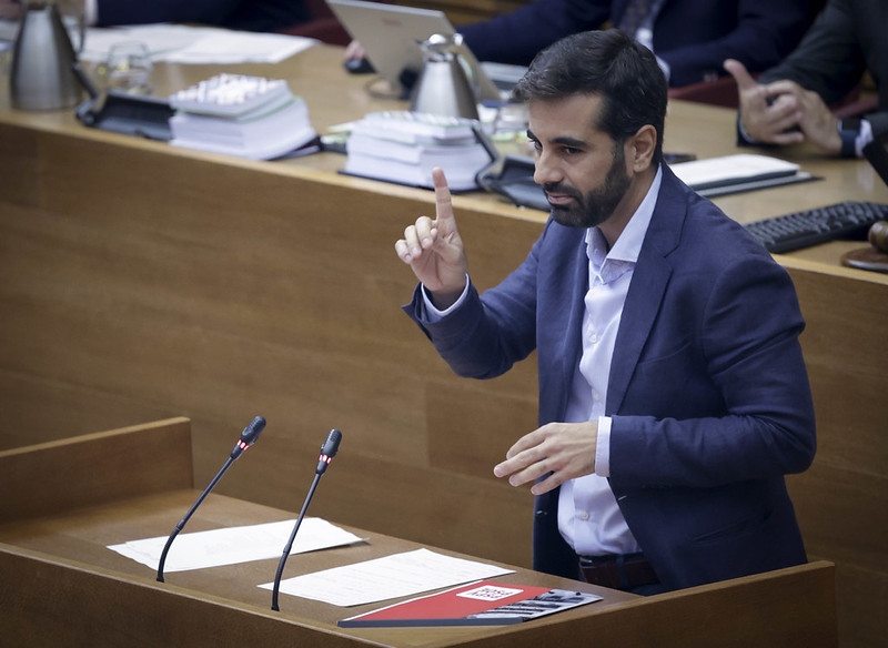 El síndic del PSPV en Les Corts, José Muñoz.