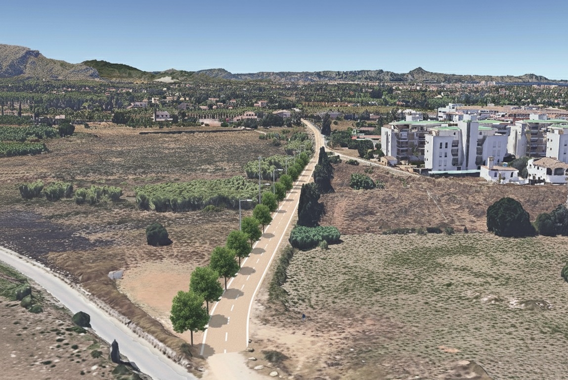 Así será la transformación de la Vía Verde de Dénia