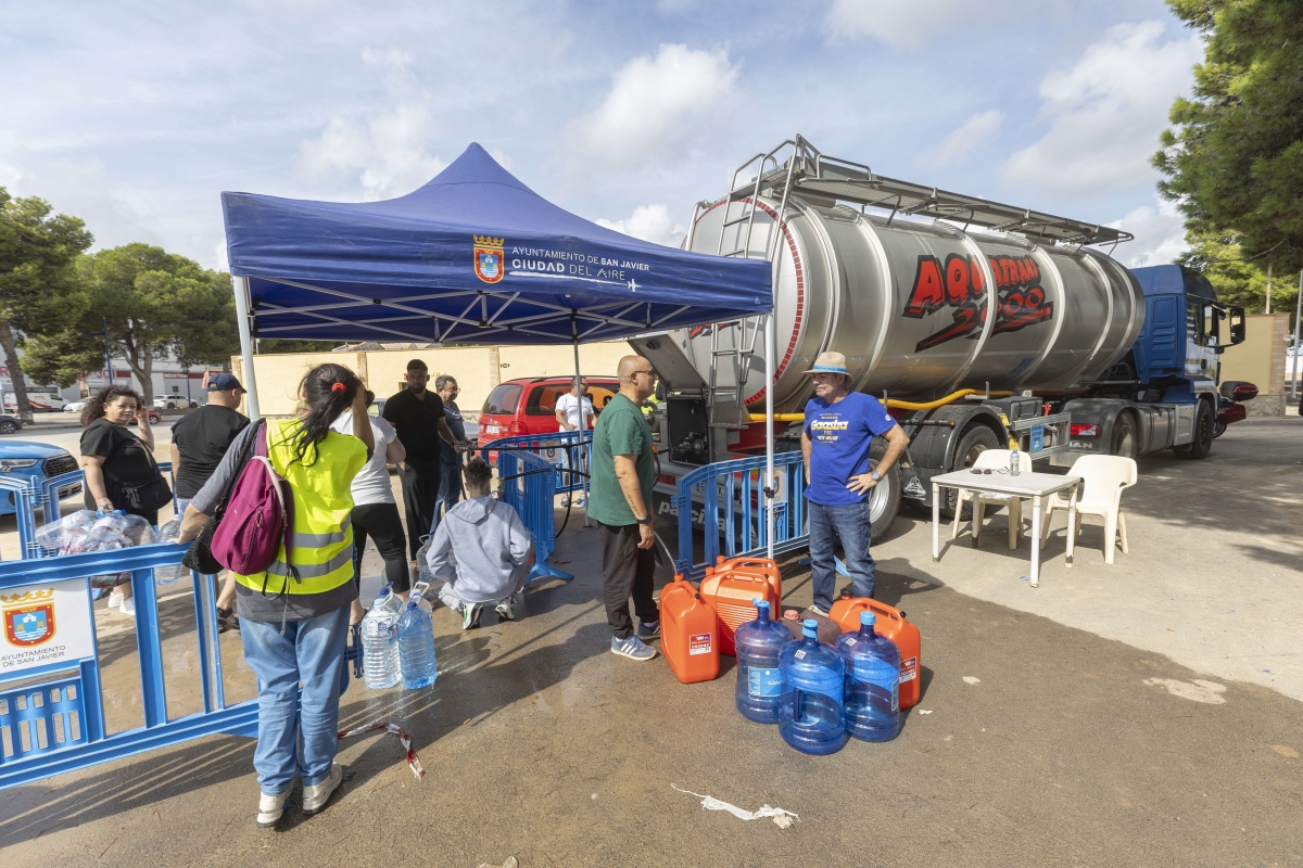Los municipios del Mar Menor piden más inversiones antii­nundaciones tras los cortes de agua 