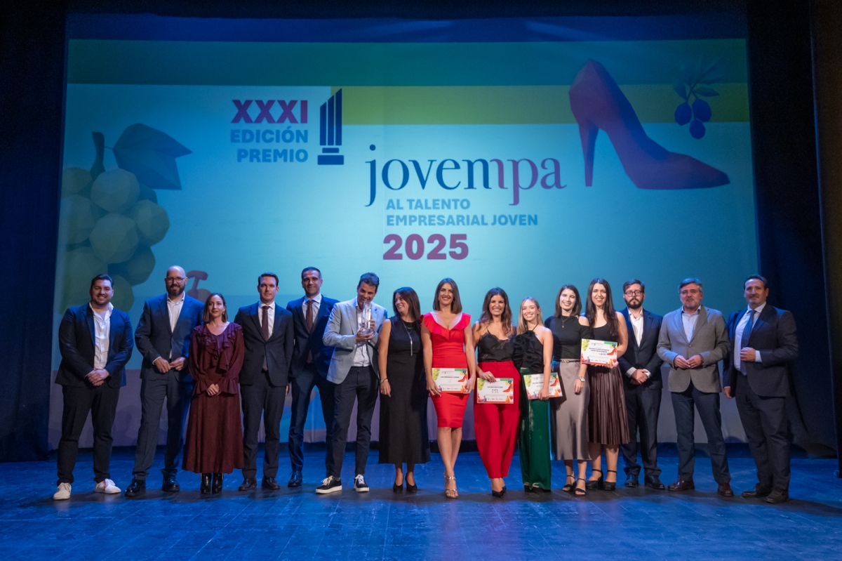 Premio Jovempa al Talento Empresarial Joven 2025 en Elda, en fotos