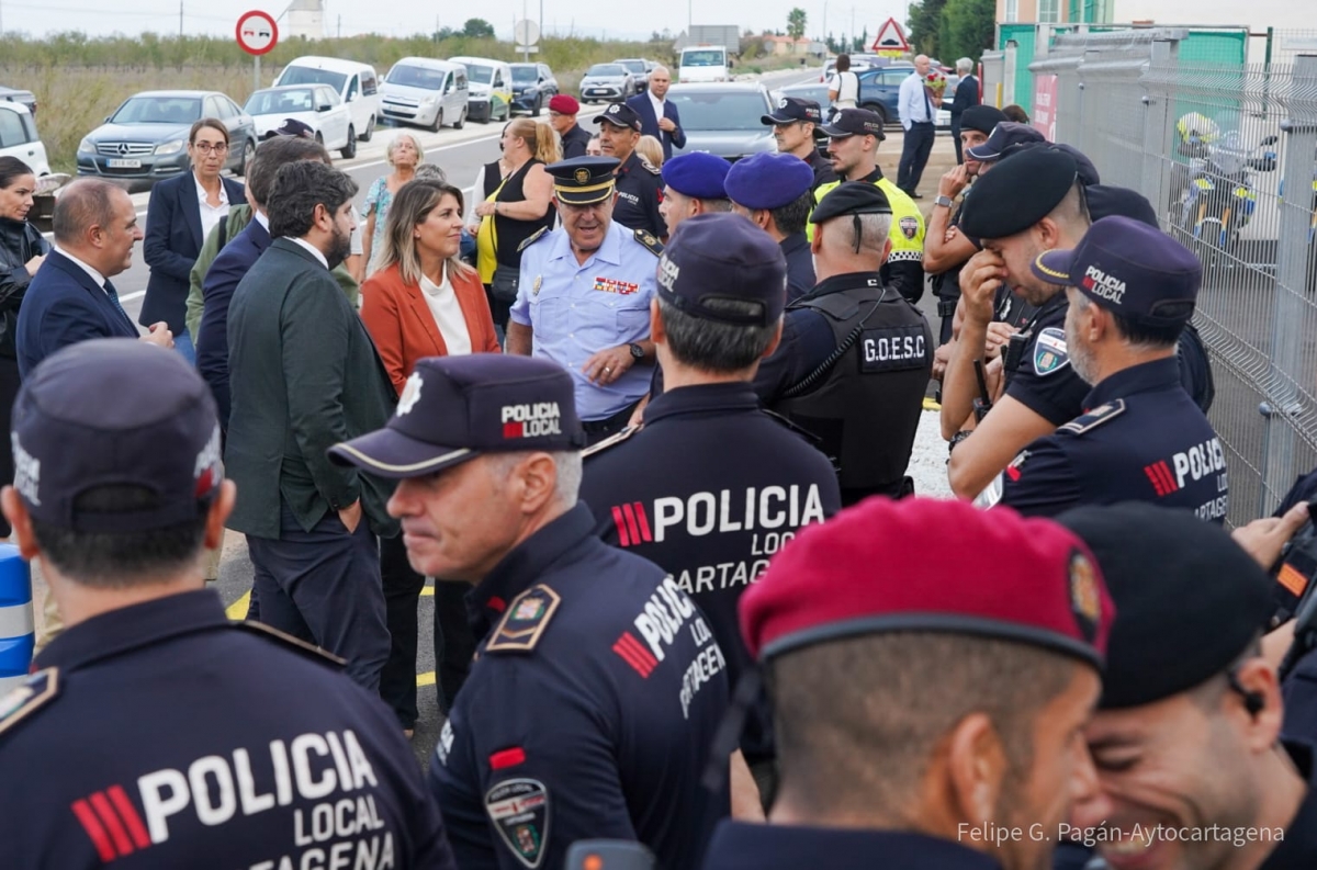 Inaugurado el nuevo cuartel de Policía Local en Cuesta Blanca con una inversión de 180.000 euros