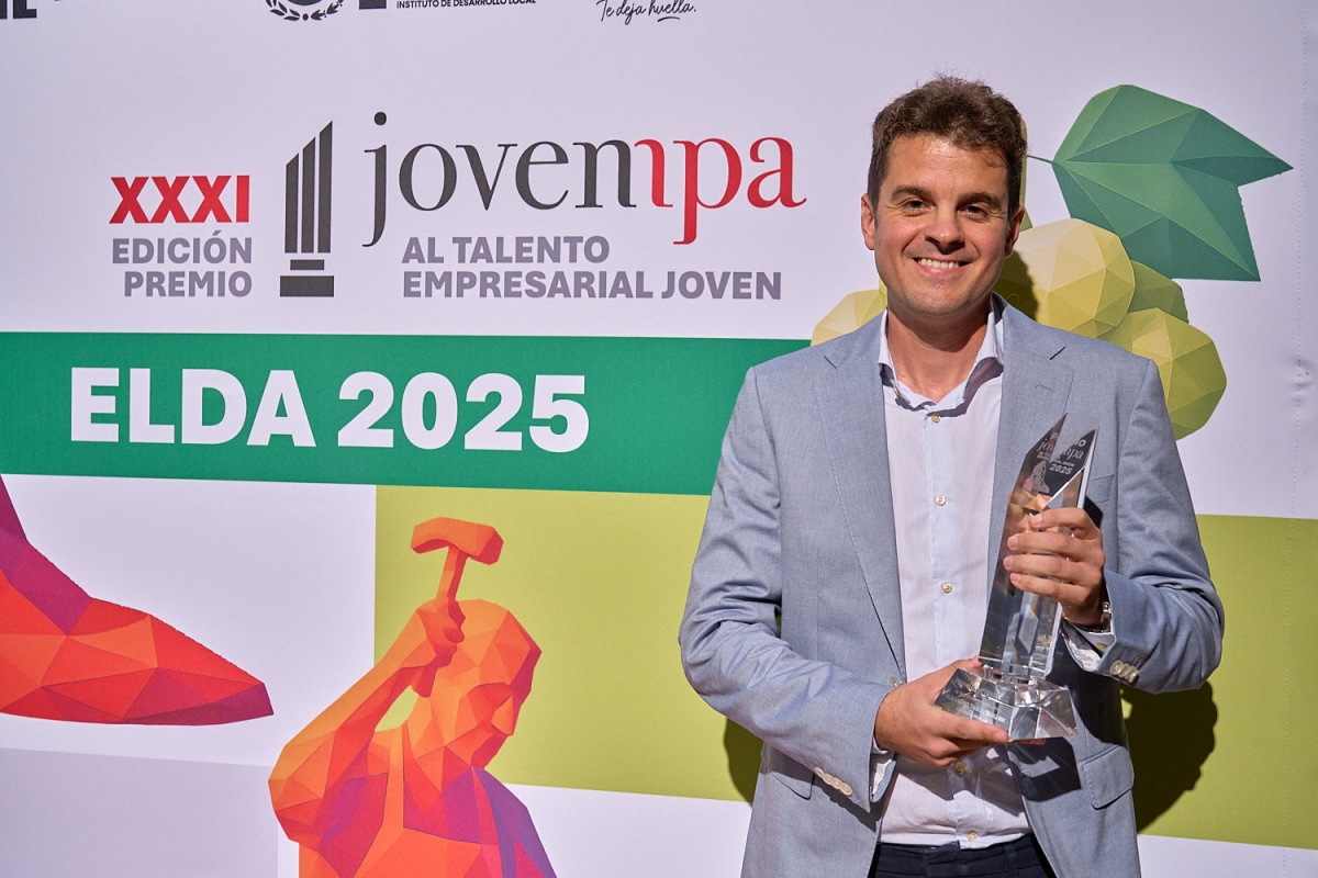 Alejandro Tagliaferro Ru de IBINN, premio Jovempa 2025 al Talento Empresarial