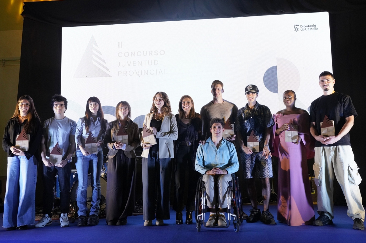 La Diputación premia con hasta 1.000 euros la creatividad juvenil en los II Premios de la Juventud