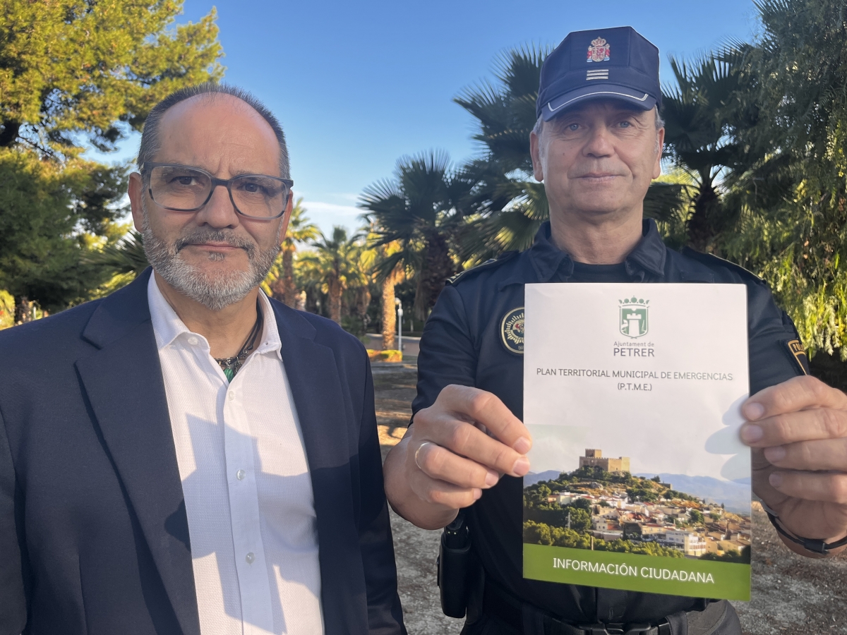 Petrer lanza una campaña informativa para que la población conozca cómo actuar en caso de emergencia