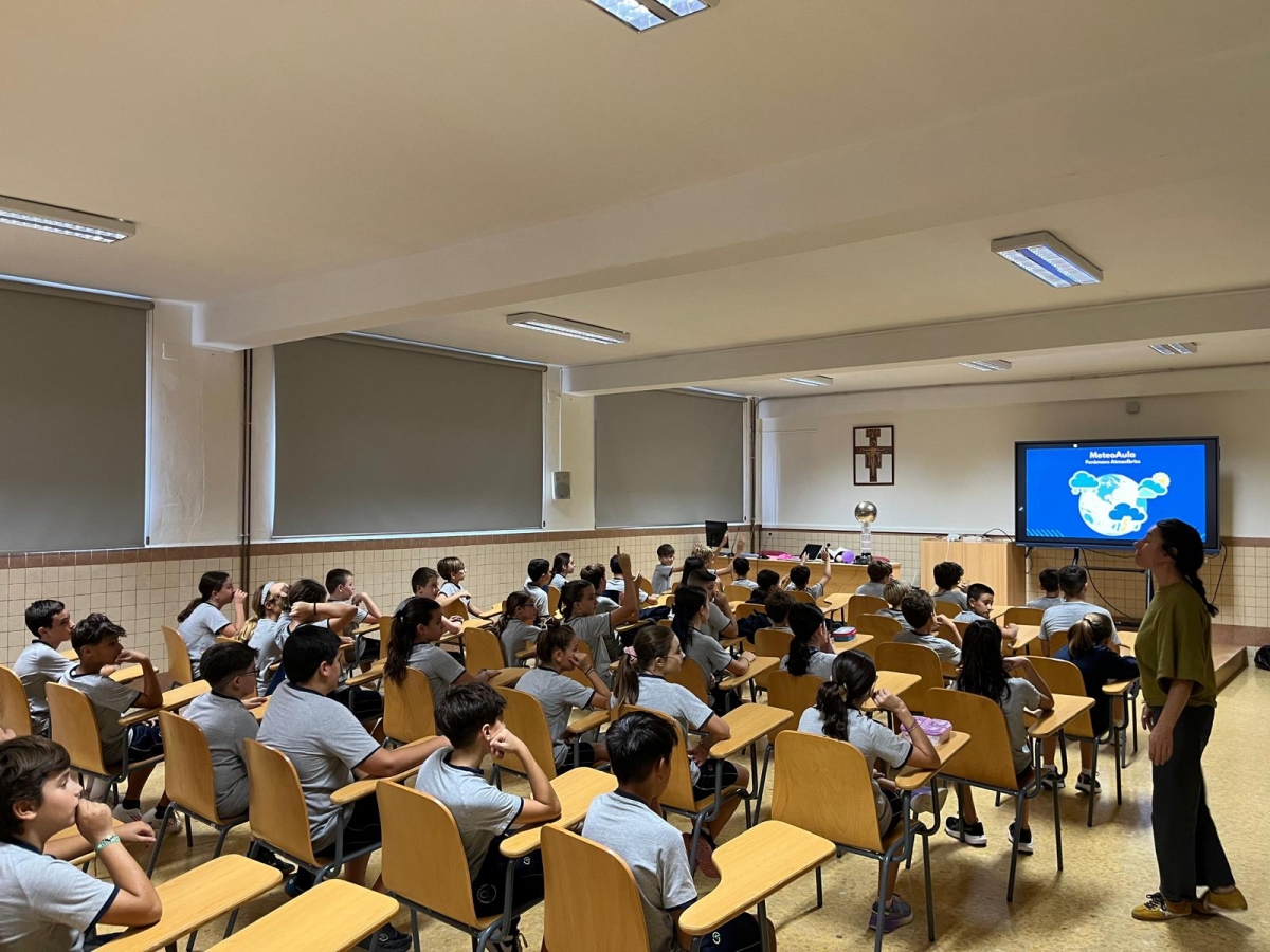 Riba-roja acerca la meteorología a las aulas con el proyecto educativo Meteoaula