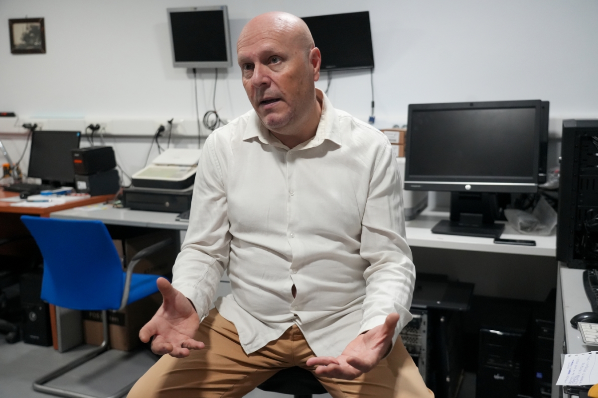 El informático Carlos Bermell. - Foto: EDUARDO MANZANA El informático Carlos Bermell.