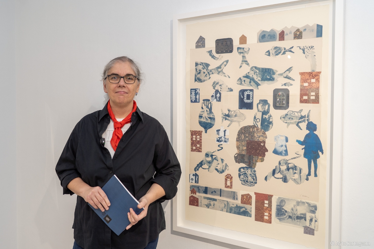 La artista Virginia Bernal abre una ventana a un mundo propio con 'Escondites habitados' en Cartagena