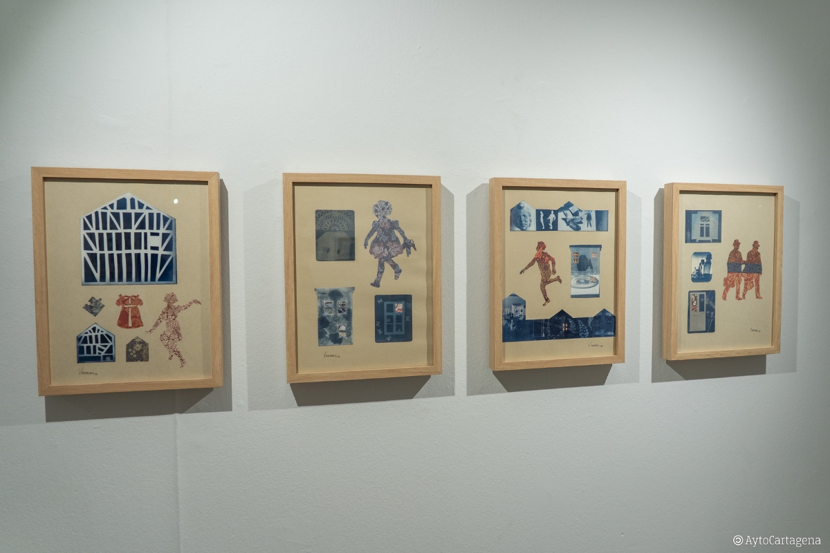 Escondites Habitados de Virginia Bernal - Foto: AYTO. CARTAGENA Escondites Habitados de Virginia Bernal