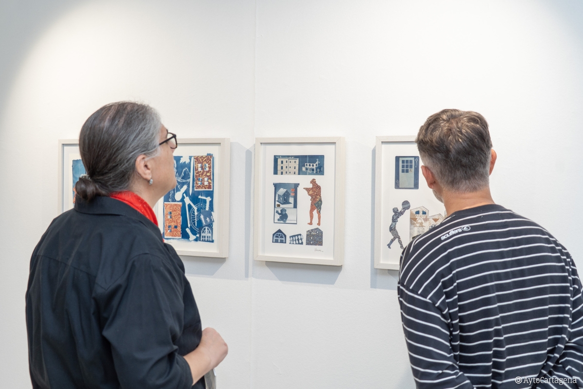 Escondites Habitados de Virginia Bernal - Foto: AYTO. CARTAGENA Escondites Habitados de Virginia Bernal