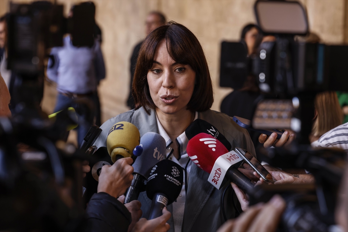 Diana Morant (PSPV). - Foto: EP/ROBER SOLSONA Diana Morant (PSPV).