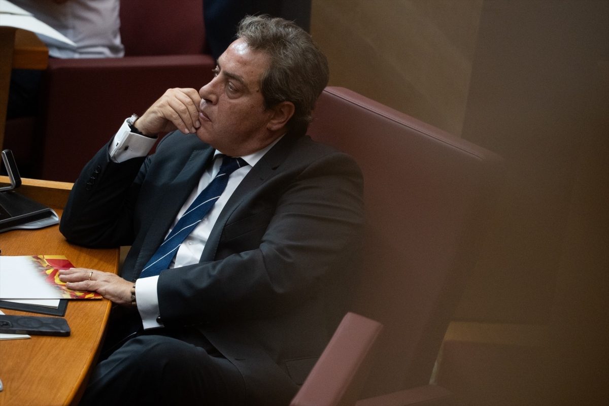 José María Llanos (VOX). - Foto: EP/JORGE GIL José María Llanos (VOX).