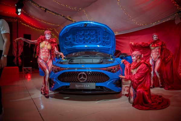 El nuevo Mercedes-Benz CLA eléctrico deslumbra en su presentación en la Región