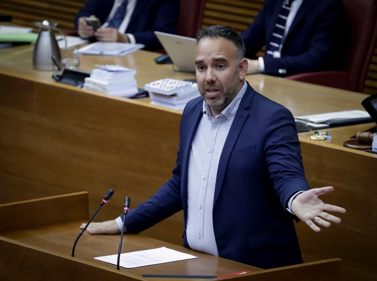 El portavoz de Sanidad del PSPV-PSOE, Rafa Simó.