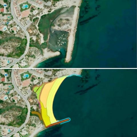 El antes y el después de la remodelación.