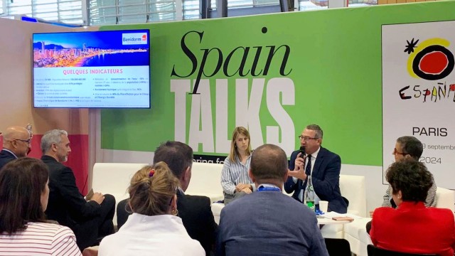 La gestión integral del agua de Benidorm protagoniza un espacio en la principal feria turística de Francia