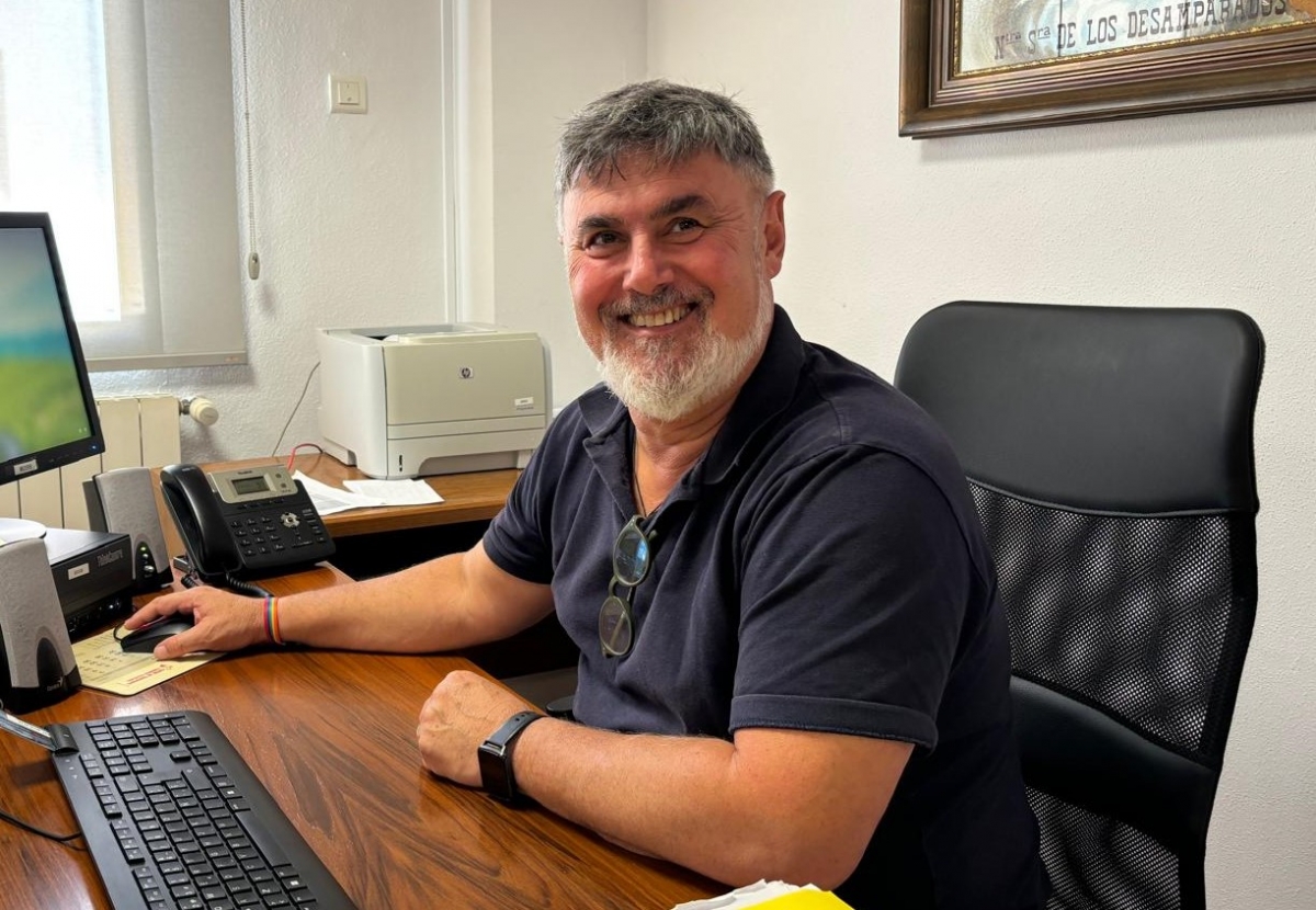 El alcalde de Muro de Alcoy, Vicent Molina. - El alcalde de Muro de Alcoy, Vicent Molina.