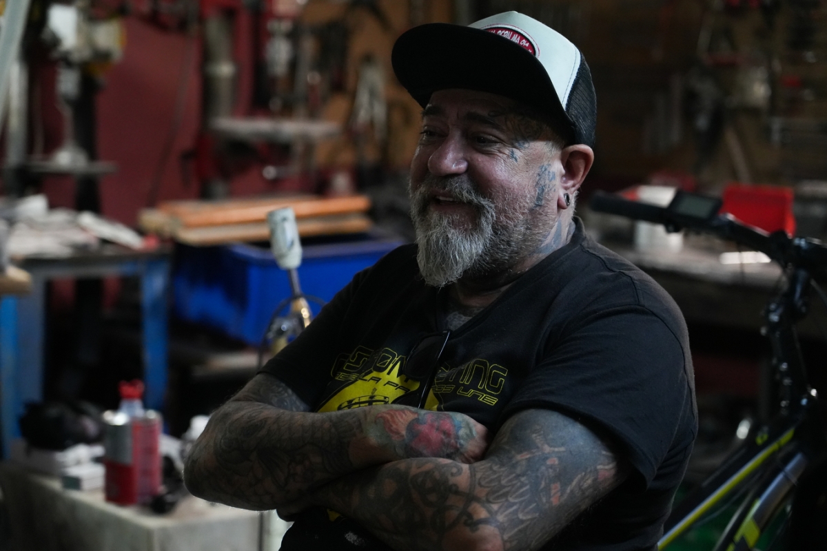 Benji, un pionero de los tatuajes y las bicicletas ‘custom’