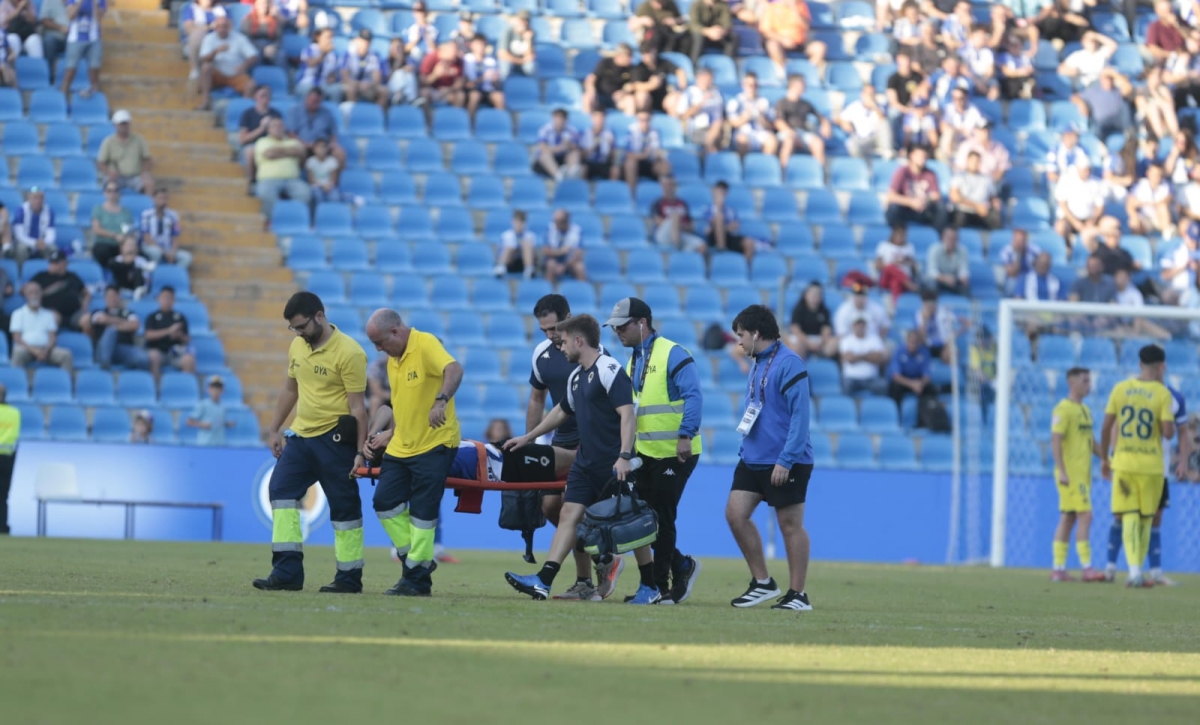 Oriol Soldevila se retira lesionado