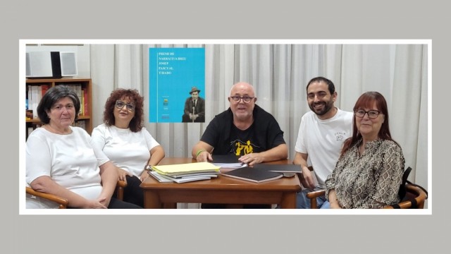 La Diputación otorgará a Vicent Gascó el XXVI premio de narrativa breve Josep Pascual Tirado