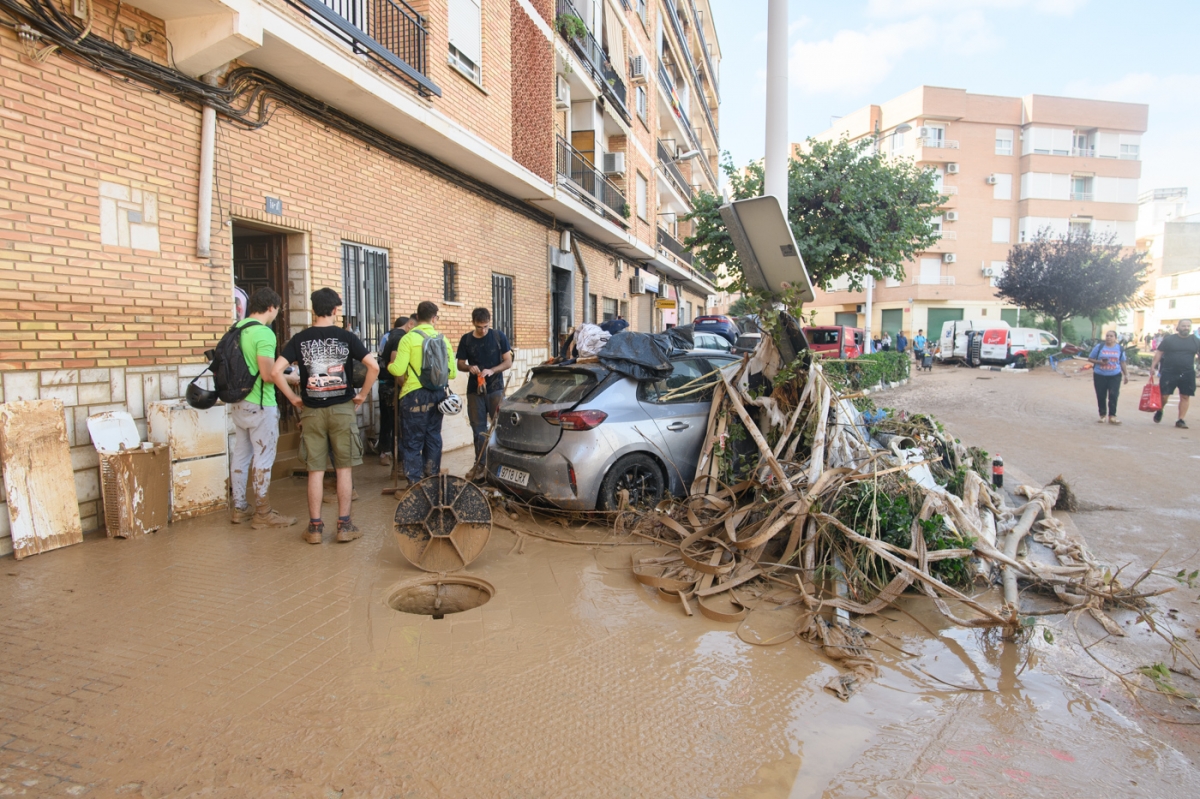 Paiporta dos días después de ser arrasada por la Dana. - Foto: KIKE TABERNER Paiporta dos días después de ser arrasada por la Dana.