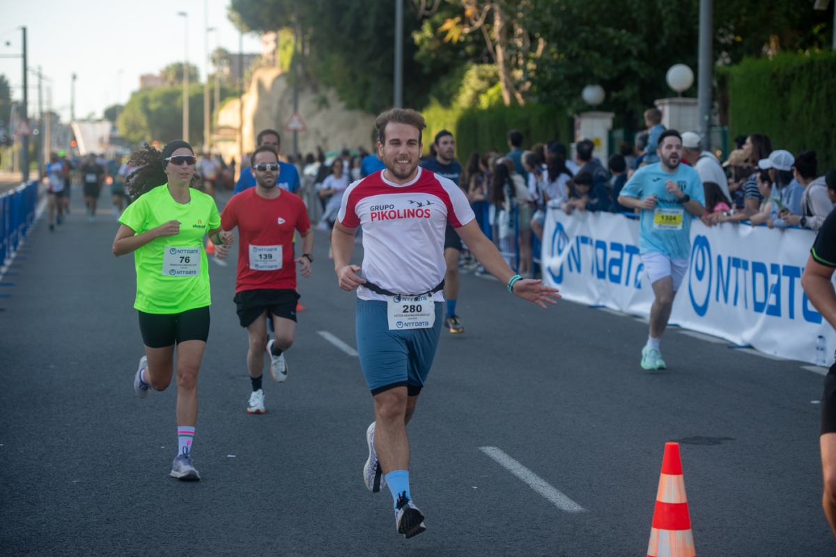 La carrera de empresas NTT Data, en imágenes