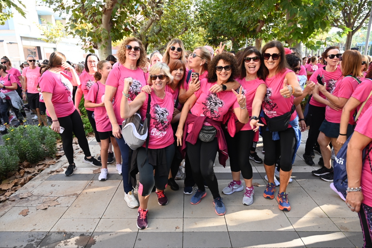 Castelló marcha contra el cáncer de mama