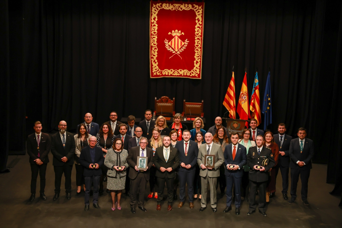 Imagen de archivo de la última entrega de Medallas de Oro en Vila-real. - 