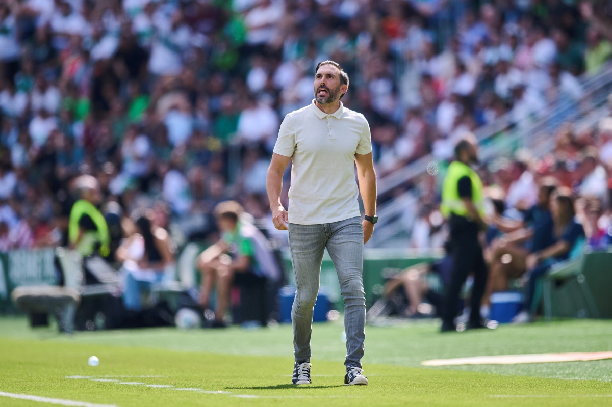 Eder Sarabia en el transcurso del encuentro ante el Athletic - Foto: EP