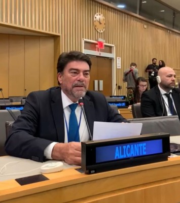 Barcala defiende en la ONU un 'Estado del Bienestar Digital' con tecnologías para las personas