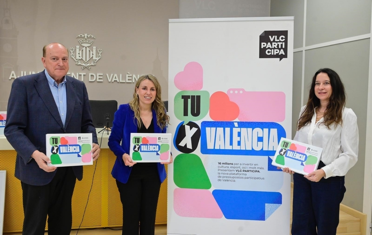 Presentación de los presupuestos participativos - Foto: AYUNTAMIENTO DE VALÈNCIA