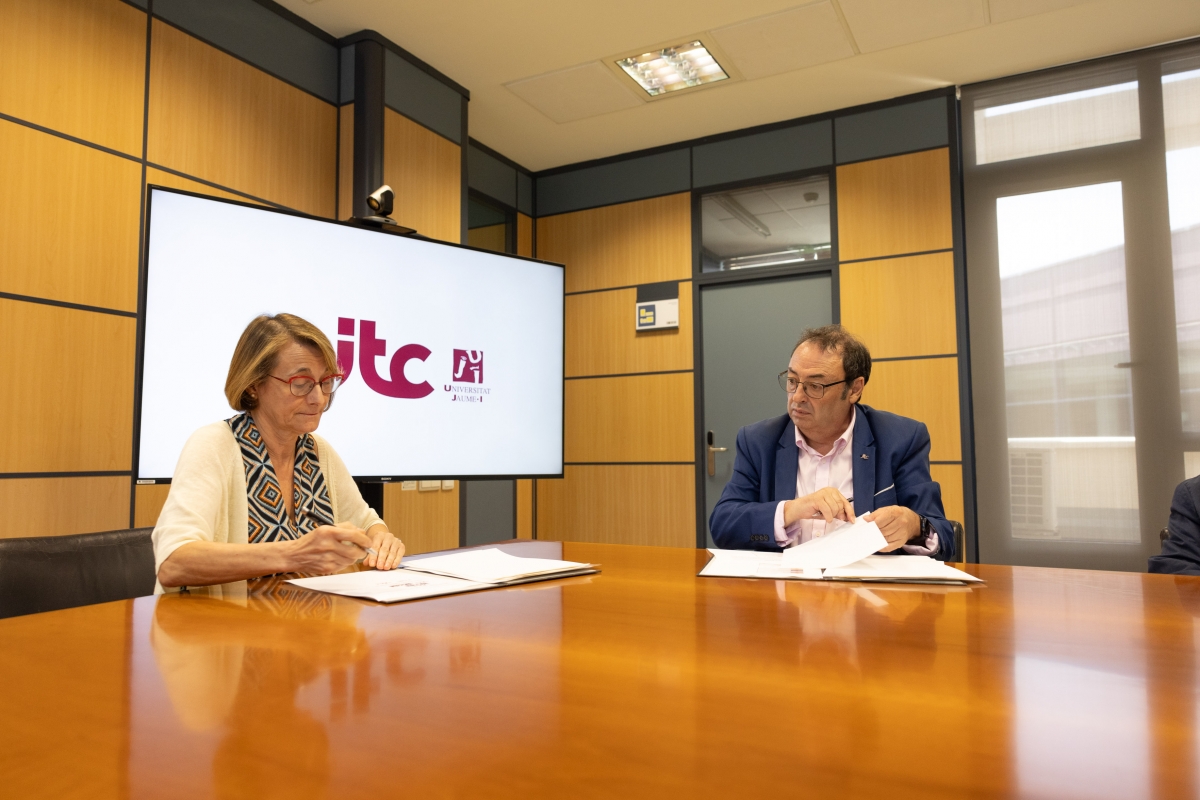 La UJI y AICE crean un laboratorio de investigación para potenciar las tesis doctorales industriales