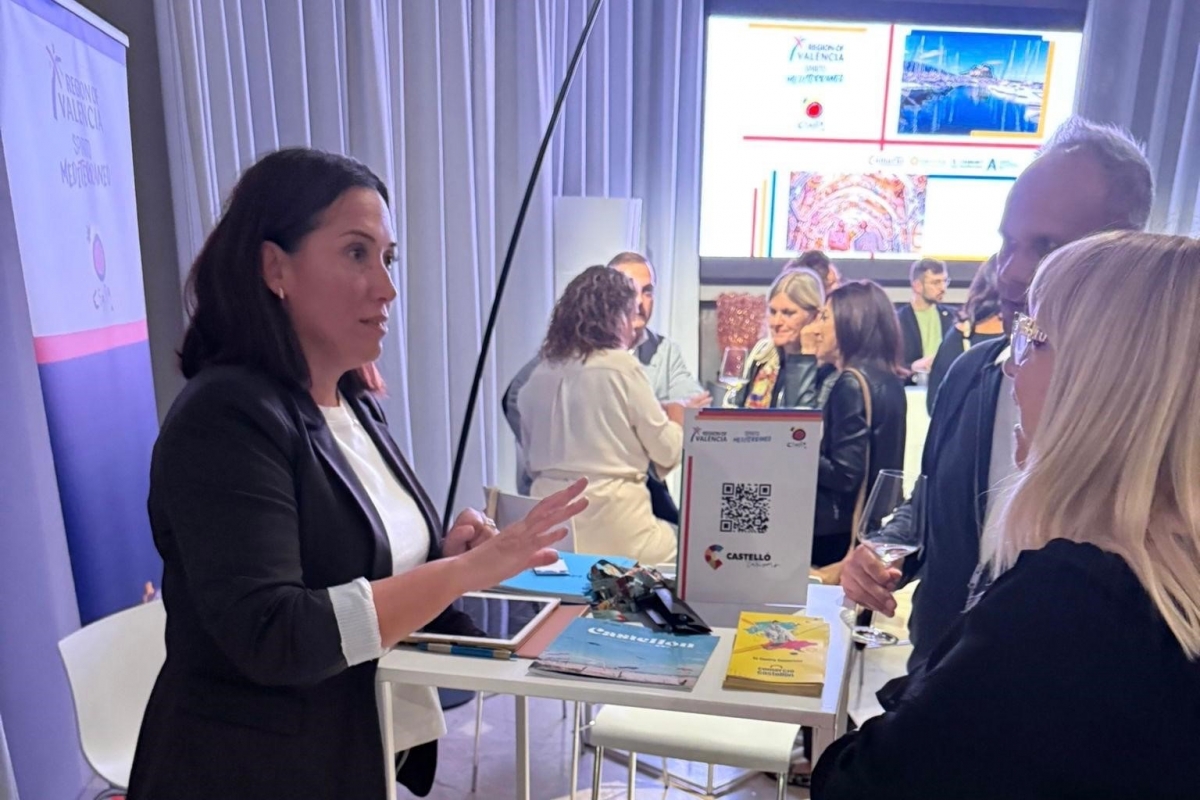 De playas a congresos: Castelló impulsa su promoción turística en Milán junto a la Cámara de Comercio