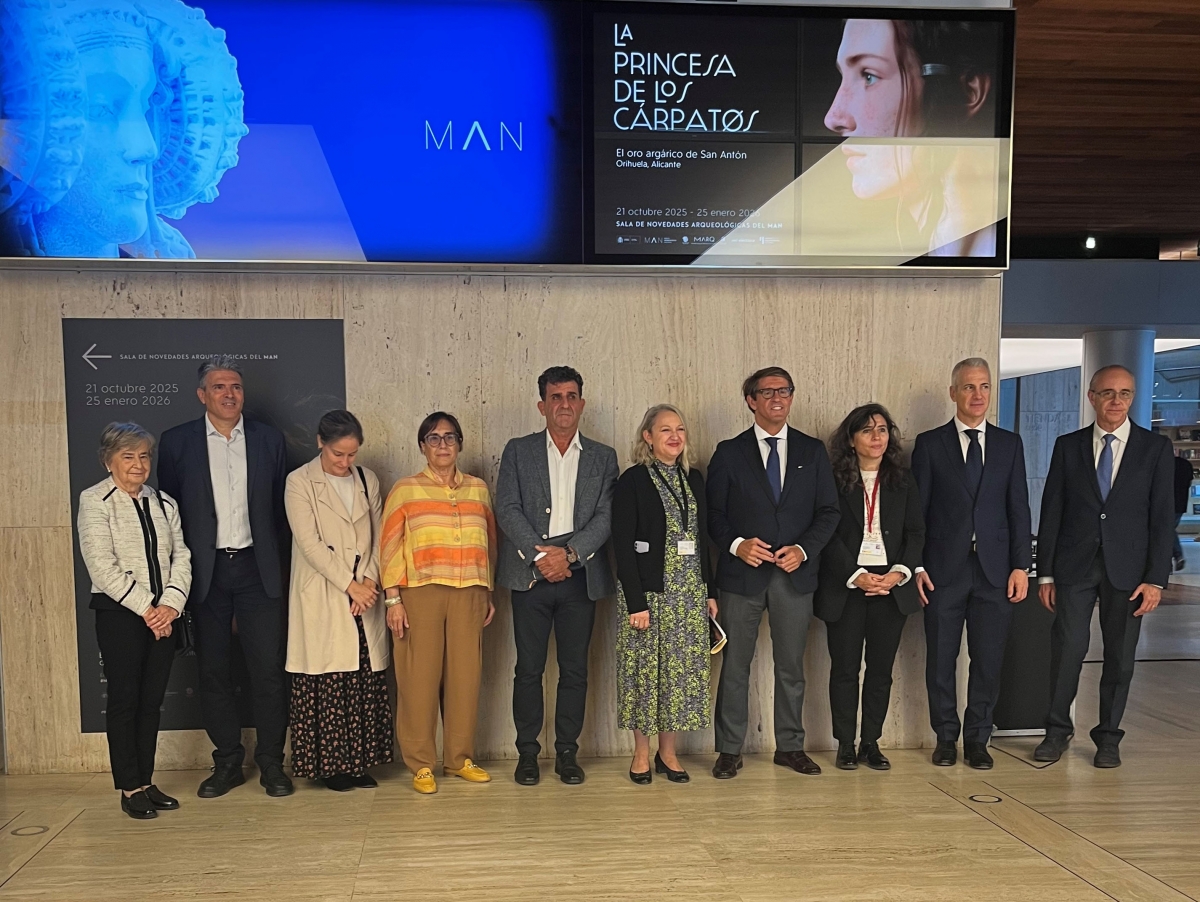 El MARQ lleva al MAN el ajuar funerario de la Edad del Bronce hallado en Orihuela