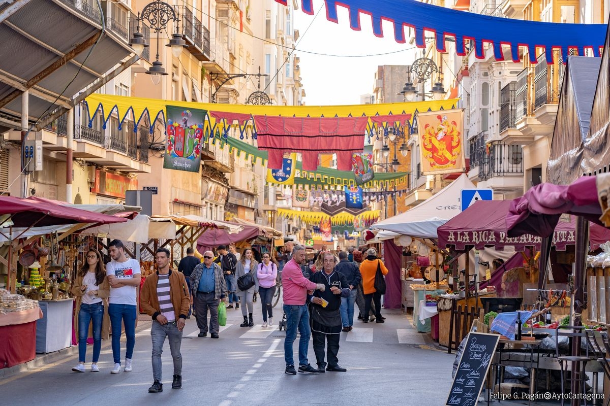 Rivendel Mercados gestionará el Mercado Medieval de Cartagena durante los próximos tres años 