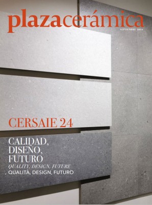 'Calidad, diseño, futuro': el azulejo castellonense se exhibe en una nueva edición de Cersaie 