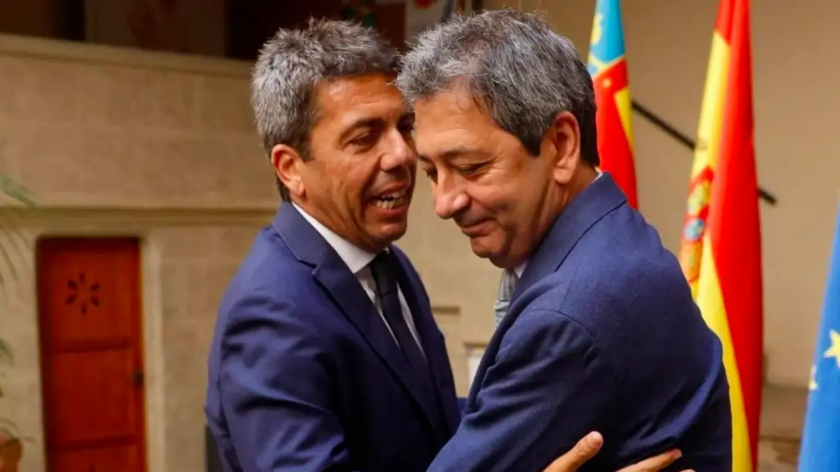 Mazón y el sorpasso de Vox al PP