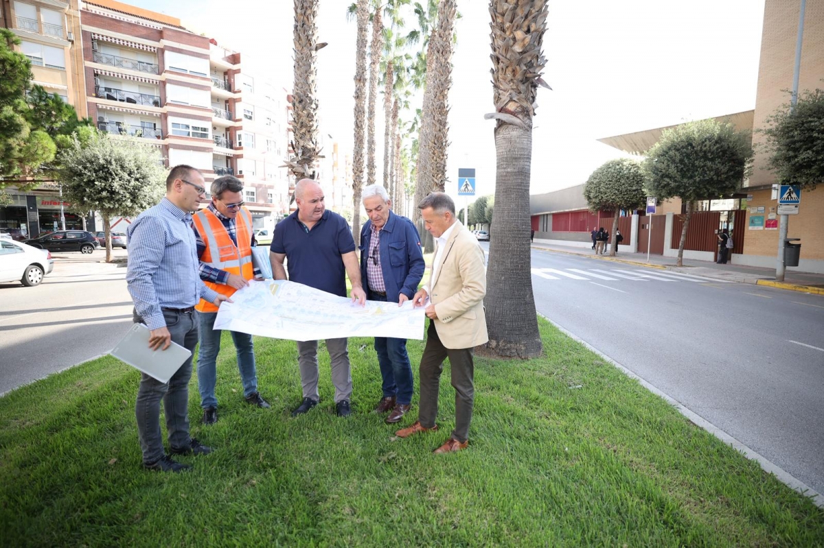 Más de 1,1 millones y ocho meses: Burriana inicia la tercera fase de las obras del colector de pluviales