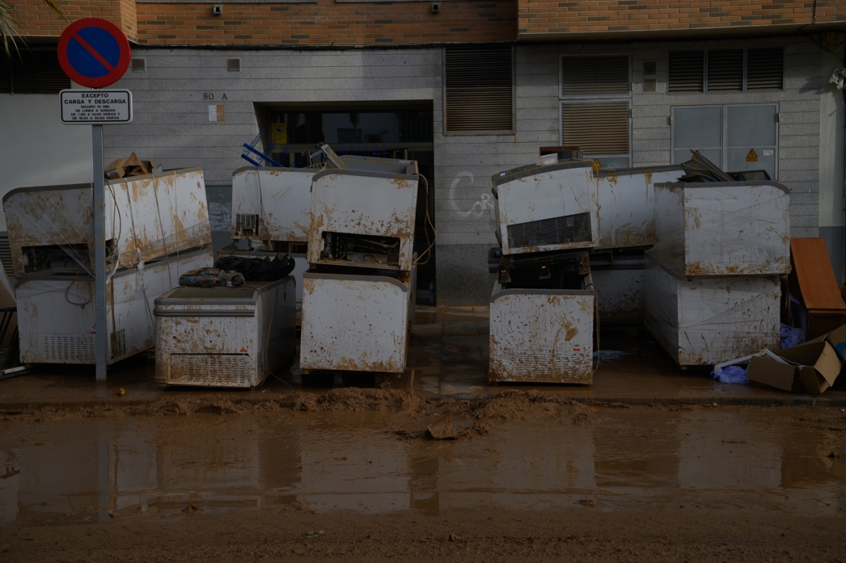 Imagen de archivo de Albal, tras los efectos de la Dana.
