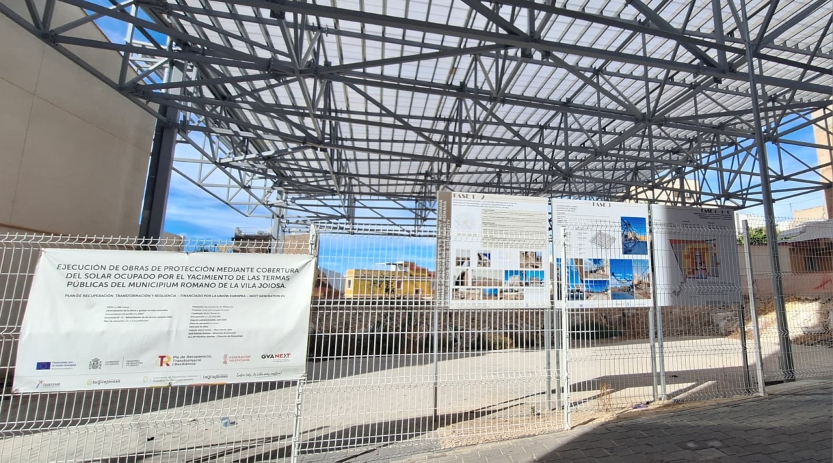 La Vila Joiosa licita las fases 4 y 5 de las Termas de Allon y hará visitable la obra