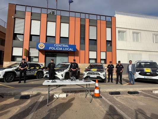 Drones en Alfafar: la Policía Local incorpora nuevos sistemas de vigilancia 