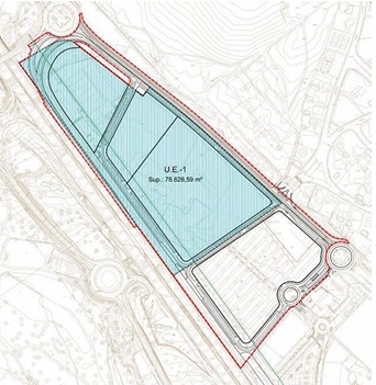 Ámbito de desarrollo urbanístico del proyecto, aprobado en la modificación del PGOU de Paterna.