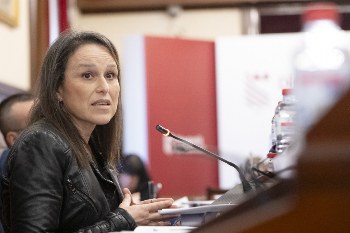 La diputada socialista Merche Galí. - La diputada socialista Merche Galí.