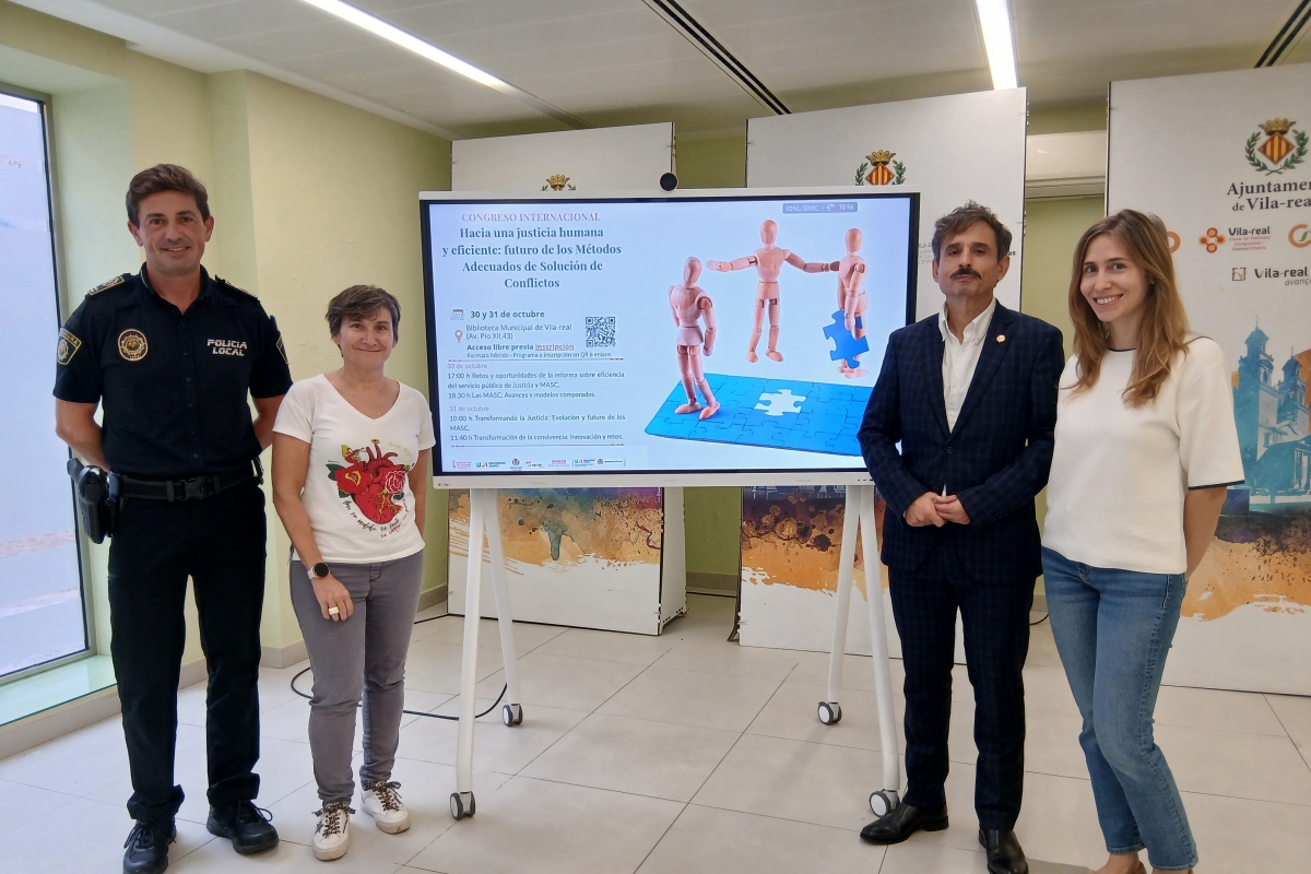Vila-real acull un Congrés internacional per reflexionar sobre el futur de la justícia i els conflictes
