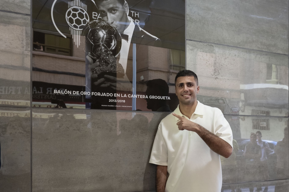 El futbolista del Manchester City Rodrigo Hernández - 