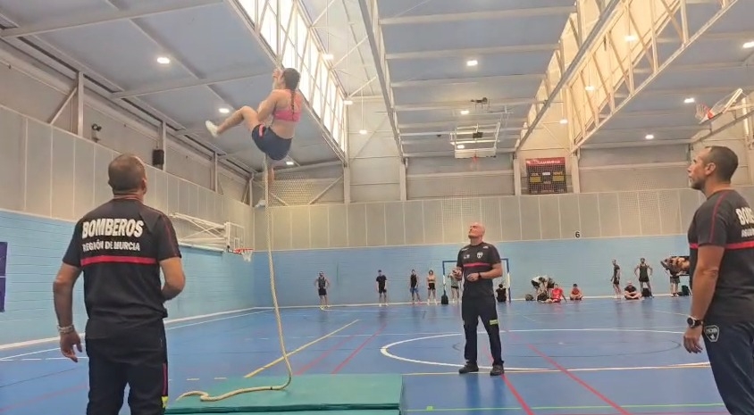 Arrancan las pruebas físicas para cubrir 30 plazas de bombero en la Región con 442 aspirantes